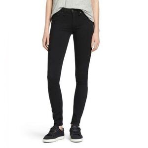 Rag & Bone‎ Leggings Jeans in Black Plush Size 26
